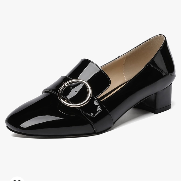 Modencoco Chunky heel patent leather shoes (NWOT) - Picture 2 of 10